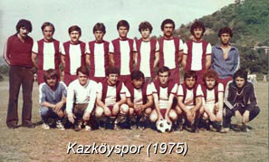 1975 y�l� I��kveren turnuvas� �ampiyonu KAZK�YSPOR