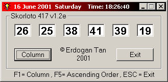 SKORLOTO Version 1.2 English
