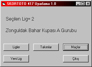 Main Menu - Entrance ( Form2)