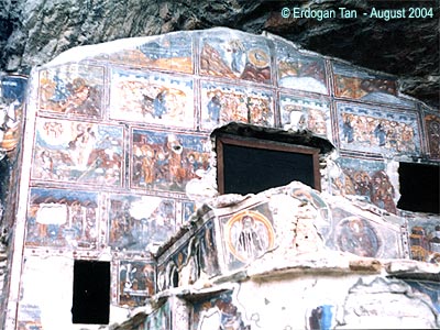Sumela Monastery Cavern-Church Frescoes