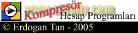 Vidal� Kompres�r hesaplar� ile ilgili haz�r Programlar