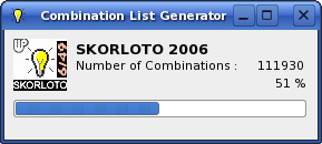 SKORLOTO 2006 - Combination Generator Process